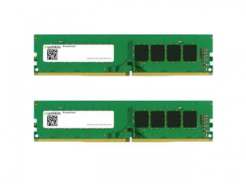 Mushkin Essentials PC-Arbeitsspeicher Modul DDR4 64GB 2 x 32GB 3200MHz MES4U320NF32GX2 von Mushkin