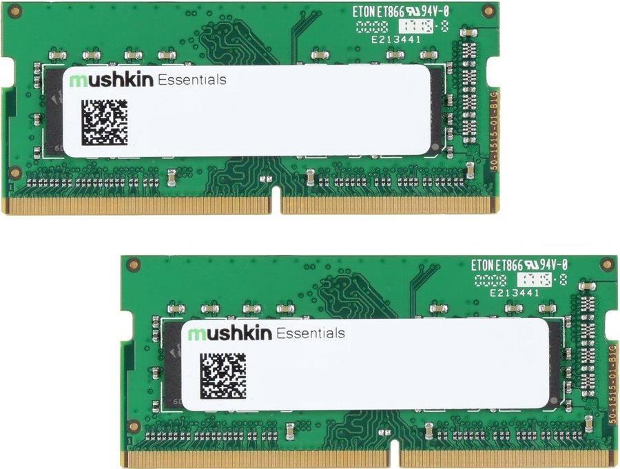 Mushkin SORAM D4 3200 16GB C22 Essentials K2 (MES4S320NF8GX2) von Mushkin
