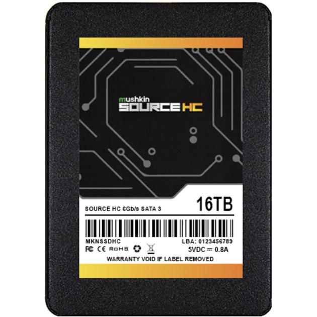 Source HC 16 TB, SSD von Mushkin