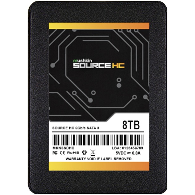 Source HC 8 TB, SSD von Mushkin