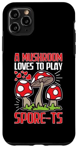 Pilzjagd: Ein Pilz liebt es, Spore-ts zu spielen Hülle für iPhone 11 Pro Max Pilzjagd: Ein Pilz liebt es, Spore-ts zu spielen Hülle für iPhone 11 Pro Max von Mushroom And Fungi Mycologist Designs