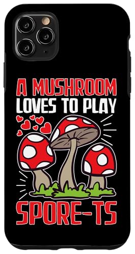 Pilzjagd: Ein Pilz liebt es, Spore-ts zu spielen Hülle für iPhone 11 Pro Max Pilzjagd: Ein Pilz liebt es, Spore-ts zu spielen Hülle für iPhone 11 Pro Max von Mushroom And Fungi Mycologist Designs
