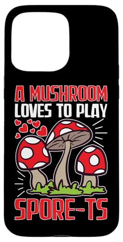 Pilzjagd: Ein Pilz liebt es, Spore-ts zu spielen Hülle für iPhone 15 Pro Max Pilzjagd: Ein Pilz liebt es, Spore-ts zu spielen Hülle für iPhone 15 Pro Max von Mushroom And Fungi Mycologist Designs