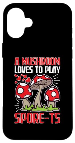 Pilzjagd: Ein Pilz liebt es, Spore-ts zu spielen Hülle für iPhone 16 Plus Pilzjagd: Ein Pilz liebt es, Spore-ts zu spielen Hülle für iPhone 16 Plus von Mushroom And Fungi Mycologist Designs