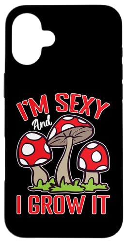 Pilzjagd: I'm Sexy And I Grow It Hülle für iPhone 16 Plus Pilzjagd: I'm Sexy And I Grow It Hülle für iPhone 16 Plus von Mushroom And Fungi Mycologist Designs