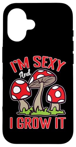 Pilzjagd: I'm Sexy And I Grow It Hülle für iPhone 16 Pilzjagd: I'm Sexy And I Grow It Hülle für iPhone 16 von Mushroom And Fungi Mycologist Designs