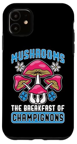 Pilzjagd: Pilze - Das Frühstück der Champignons Hülle für iPhone 11 Pilzjagd: Pilze - Das Frühstück der Champignons Hülle für iPhone 11 von Mushroom And Fungi Mycologist Designs