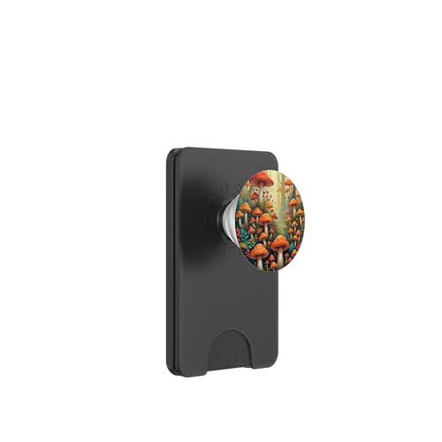 Pilz PopSockets PopWallet für MagSafe Pilz PopSockets PopWallet für MagSafe von Mushroom Phone Popper