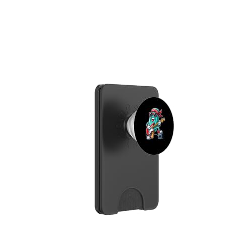 Colorful Ice Cream Sunglasses Playing Electric Guitar Rock PopSockets PopWallet für MagSafe Colorful Ice Cream Sunglasses Playing Electric Guitar Rock PopSockets PopWallet für MagSafe von Music, Guitar Vacations Costume