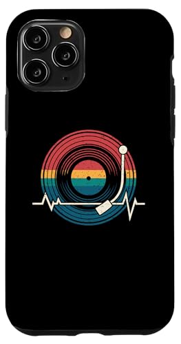 Musik Herzschlag Vinyl Schallplatte Retro Musik Liebhaber Männer Frauen Hülle für iPhone 11 Pro Musik Herzschlag Vinyl Schallplatte Retro Musik Liebhaber Männer Frauen Hülle für iPhone 11 Pro von Music Clothes Men Women Boys Girls Kids