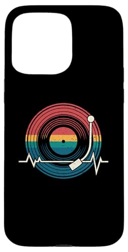 Musik Herzschlag Vinyl Schallplatte Retro Musik Liebhaber Männer Frauen Hülle für iPhone 15 Pro Max Musik Herzschlag Vinyl Schallplatte Retro Musik Liebhaber Männer Frauen Hülle für iPhone 15 Pro Max von Music Clothes Men Women Boys Girls Kids