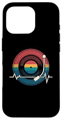 Musik Herzschlag Vinyl Schallplatte Retro Musik Liebhaber Männer Frauen Hülle für iPhone 16 Pro Musik Herzschlag Vinyl Schallplatte Retro Musik Liebhaber Männer Frauen Hülle für iPhone 16 Pro von Music Clothes Men Women Boys Girls Kids