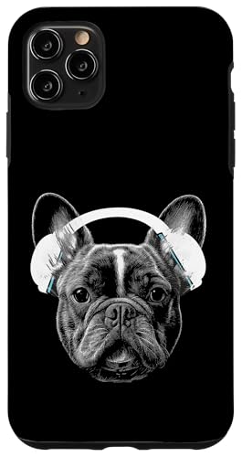 Lustige Französische Bulldogge mit Musik-Kopfhörern Hülle für iPhone 11 Pro Max Lustige Französische Bulldogge mit Musik-Kopfhörern Hülle für iPhone 11 Pro Max von Music Dj Frenchie turntable music dj animal