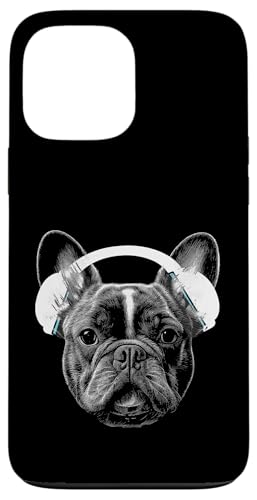 Lustige Französische Bulldogge mit Musik-Kopfhörern Hülle für iPhone 13 Pro Max Lustige Französische Bulldogge mit Musik-Kopfhörern Hülle für iPhone 13 Pro Max von Music Dj Frenchie turntable music dj animal