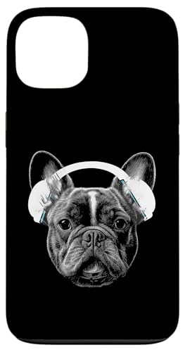 Lustige Französische Bulldogge mit Musik-Kopfhörern Hülle für iPhone 13 Lustige Französische Bulldogge mit Musik-Kopfhörern Hülle für iPhone 13 von Music Dj Frenchie turntable music dj animal
