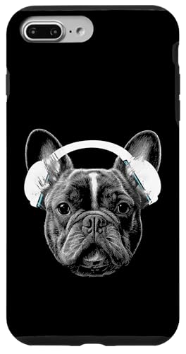 Lustige Französische Bulldogge mit Musik-Kopfhörern Hülle für iPhone 7 Plus/8 Plus Lustige Französische Bulldogge mit Musik-Kopfhörern Hülle für iPhone 7 Plus/8 Plus von Music Dj Frenchie turntable music dj animal