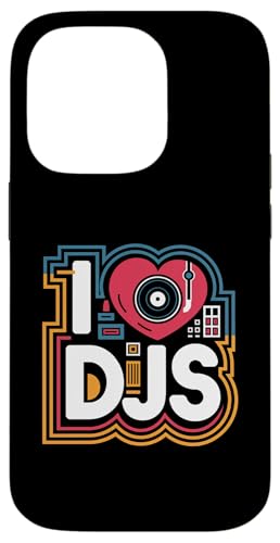 I Love DJs Vinyl Plattenspieler Passion Hülle für iPhone 14 Pro I Love DJs Vinyl Plattenspieler Passion Hülle für iPhone 14 Pro von Music Enthusiasts DJ Culture Lovers