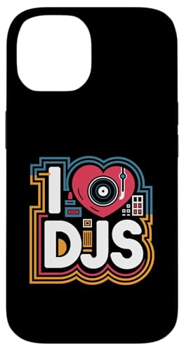 I Love DJs Vinyl Plattenspieler Passion Hülle für iPhone 14 I Love DJs Vinyl Plattenspieler Passion Hülle für iPhone 14 von Music Enthusiasts DJ Culture Lovers