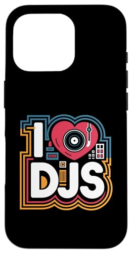 I Love DJs Vinyl Plattenspieler Passion Hülle für iPhone 16 Pro I Love DJs Vinyl Plattenspieler Passion Hülle für iPhone 16 Pro von Music Enthusiasts DJ Culture Lovers