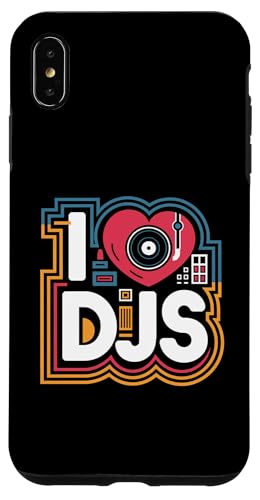 I Love DJs Vinyl Plattenspieler Passion Hülle für iPhone XS Max I Love DJs Vinyl Plattenspieler Passion Hülle für iPhone XS Max von Music Enthusiasts DJ Culture Lovers