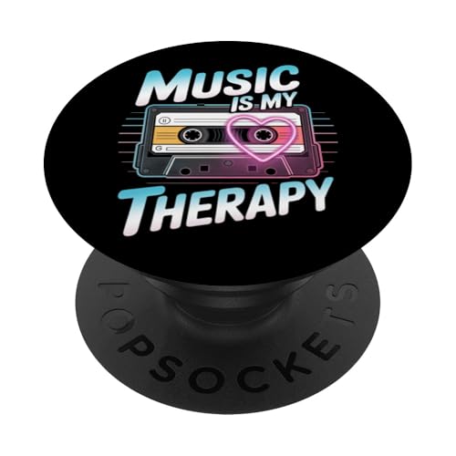 Musik ist meine Therapie Musik Musiker Kopfhörer Musik Memes PopSockets Klebender PopGrip Musik ist meine Therapie Musik Musiker Kopfhörer Musik Memes PopSockets Klebender PopGrip von Music Is My Therapy Music Headphone Music Meme