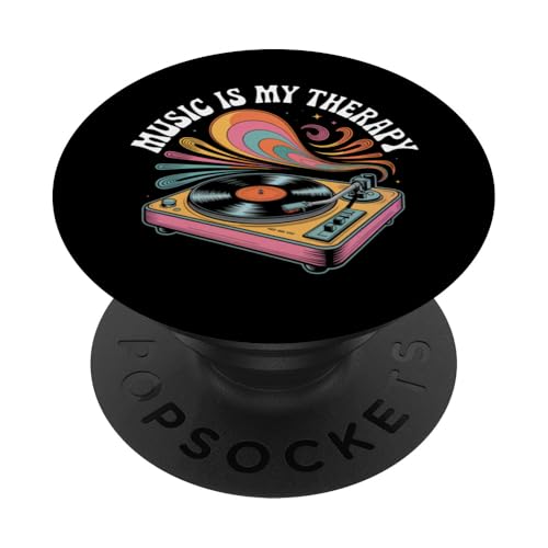 Musik ist meine Therapie Musik Musiker Kopfhörer Musik Memes PopSockets Klebender PopGrip Musik ist meine Therapie Musik Musiker Kopfhörer Musik Memes PopSockets Klebender PopGrip von Music Is My Therapy Music Headphone Music Meme