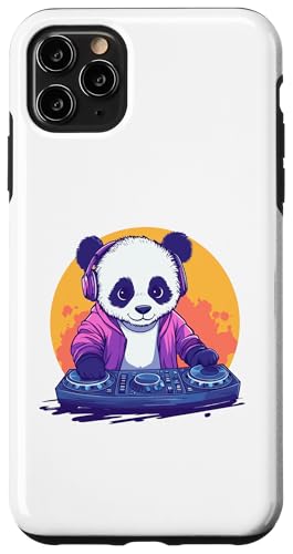 DJ Panda Mixing Beats mit Kopfhörern Hülle für iPhone 11 Pro Max DJ Panda Mixing Beats mit Kopfhörern Hülle für iPhone 11 Pro Max von Music Panda DJ Party