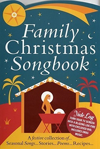 Family Christmas Colour Songbook + Yule Log DVD Banjo, Voice, Piano Solo von Music Sales Limited