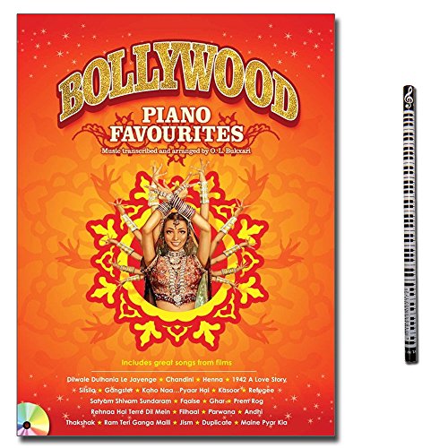 Bollywood Piano Favourites : for piano solo arrangiert für Klavier [Noten/Sheetmusic] / Music Sales Verlag / CRC01 / 9781847722829 mit PIANO BLEISTIFT von Music Sales