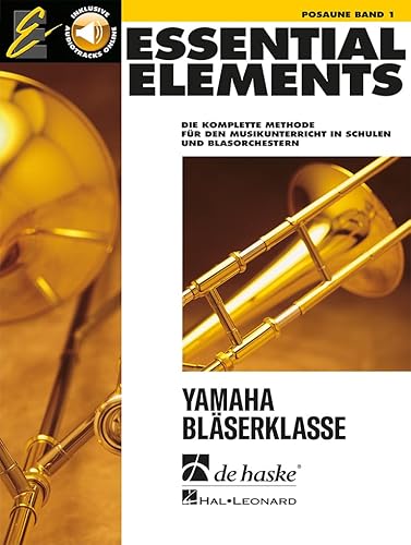 Essential Elements Band 1 - für Posaune (BC)-Trombone BC-BOOK+AUDIO-ONLINE von Music Sales