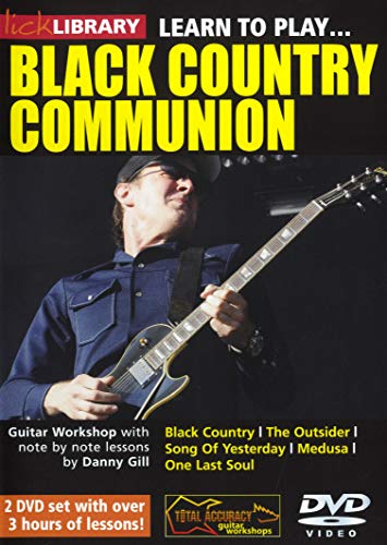 Learn to play Black Country Communion by Danny Gill [2 DVDs] von Music Sales