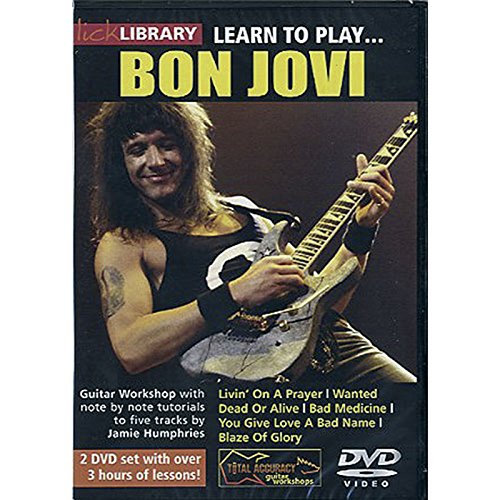 Lick Library - Learn to Play Bon Jovi. 2 DVD-Videos [UK Import] von Music Sales