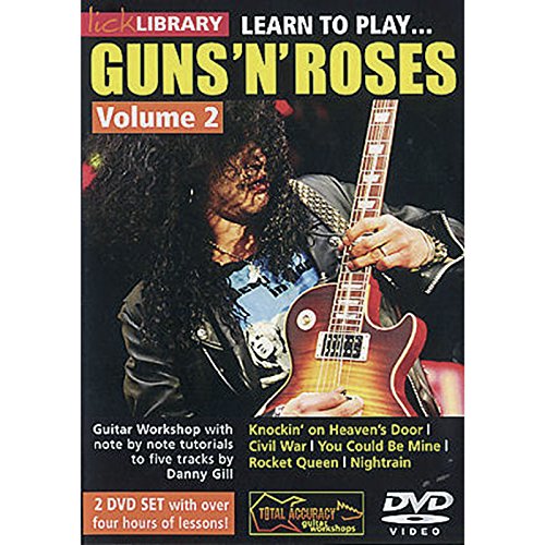 Lick Library - Learn to Play: Guns N' Roses [2 DVDs] von Music Sales