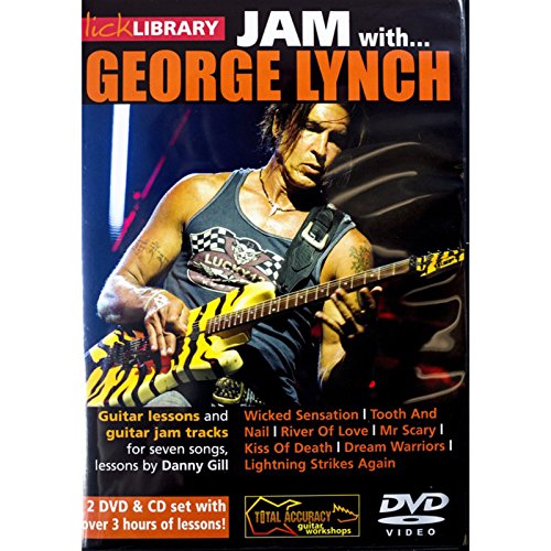 Roadrock International Lick Library: Jam With George Lynch DVD, CD von Music Sales