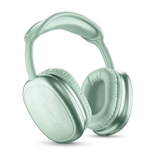 Music Sound - Bluetooth-Kopfhörer Around Ear MAXI2 - Bluetooth 5.0 - Play Time 22h - Integriertes Mikrofon - Steuerung am Kopfband und verstellbarem Kopfbügel - Grün Music Sound - Bluetooth-Kopfhörer Around Ear MAXI2 - Bluetooth 5.0 - Play Time 22h - Integriertes Mikrofon - Steuerung am Kopfband und verstellbarem Kopfbügel - Grün von Music Sound
