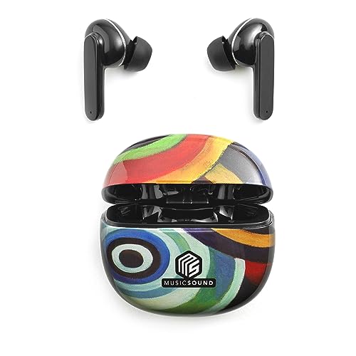 Music Sound | Bluetooth Kopfhörer Kabellos Intra-auriculaires | Bluetooth In-Ear Wireless Kopfhörer für Smartphones mit 5-Fach Ladecase – 5h Akkulaufzeit – Fantasy Cercle von Music Sound