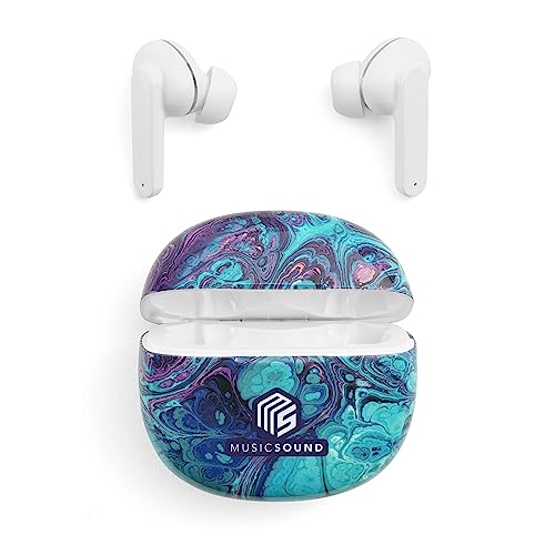 Music Sound | Bluetooth Kopfhörer Kabellos Intra-auriculaires | Casque Bluetooth Intra-auriculaires Wireless Pour Smartphones Avec étui de chargement 5 Times – Autonomie 5h - Fantasy Fluide Music Sound | Bluetooth Kopfhörer Kabellos Intra-auriculaires | Casque Bluetooth Intra-auriculaires Wireless Pour Smartphones Avec étui de chargement 5 Times – Autonomie 5h - Fantasy Fluide von Music Sound