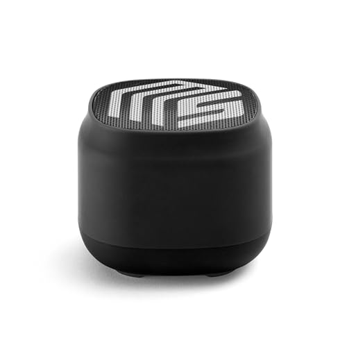 Music Sound | Speaker Mini | Tragbarer Bluetooth 5.0-Lautsprecher - 3 Watt Leistung - Bluetooth-Reichweite 10 Mt. Akkulaufzeit 4h und Ladezeit 2h - Farbe Schwarz, Unica von Music Sound