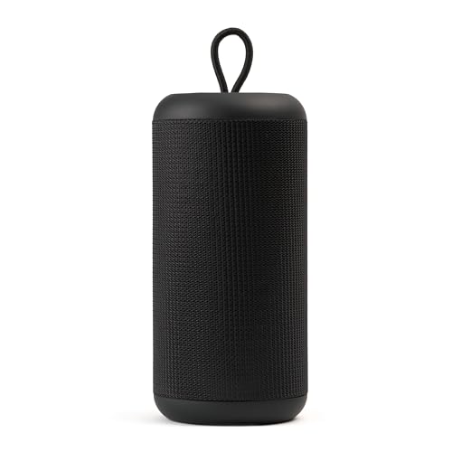 Music Sound | Speaker Vertical | Bluetooth 5.0 Outdoor Lautsprechergehäuse - 5 Watt Leistung - Playtime 4 Stunden - Aufladen 1,5 Stunden - Micro-SD-Eingänge, USB-Key und AUX-Kabel - Farbe Schwarz von Music Sound