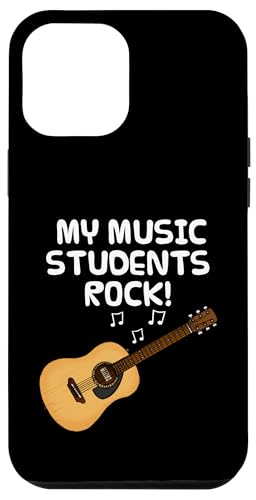 Meine Musikschüler Rock, Gitarrenlehrer und Musiker Hülle für iPhone 12 Pro Max Meine Musikschüler Rock, Gitarrenlehrer und Musiker Hülle für iPhone 12 Pro Max von Music Teacher School Guitar Tutor By DoodleRob