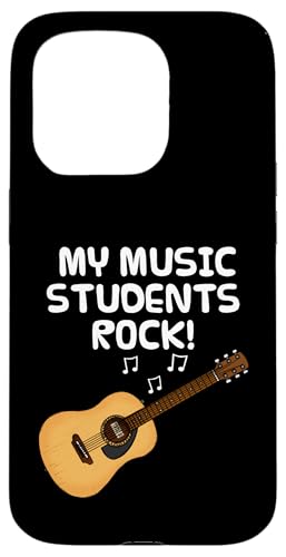 Meine Musikschüler Rock, Gitarrenlehrer und Musiker Hülle für iPhone 15 Pro Meine Musikschüler Rock, Gitarrenlehrer und Musiker Hülle für iPhone 15 Pro von Music Teacher School Guitar Tutor By DoodleRob