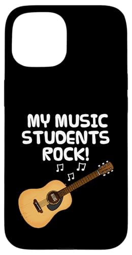 Meine Musikschüler Rock, Gitarrenlehrer und Musiker Hülle für iPhone 15 Meine Musikschüler Rock, Gitarrenlehrer und Musiker Hülle für iPhone 15 von Music Teacher School Guitar Tutor By DoodleRob