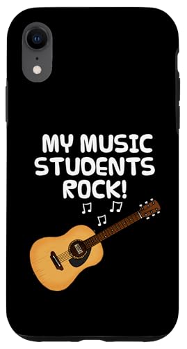 Meine Musikschüler Rock, Gitarrenlehrer und Musiker Hülle für iPhone XR Meine Musikschüler Rock, Gitarrenlehrer und Musiker Hülle für iPhone XR von Music Teacher School Guitar Tutor By DoodleRob