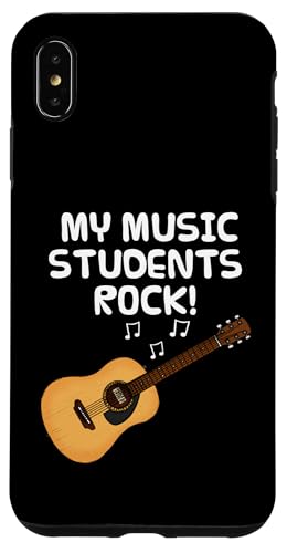 Meine Musikschüler Rock, Gitarrenlehrer und Musiker Hülle für iPhone XS Max Meine Musikschüler Rock, Gitarrenlehrer und Musiker Hülle für iPhone XS Max von Music Teacher School Guitar Tutor By DoodleRob