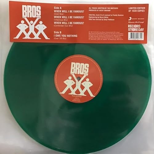 When Will I Be Famous-I Owe You Nothing Mixes [Vinyl Maxi-Single] von Music on Vinyl (H'Art)
