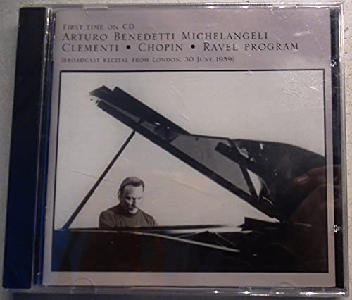 Michelangeli in London (1959) von Music & Ar