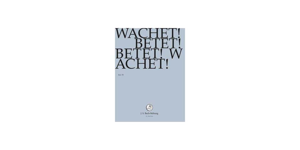 Music & Sounds DVD Bach-Kantaten-Edition der Bach-Stiftung St.Gallen - Kantate BWV 70 Music & Sounds DVD Bach-Kantaten-Edition der Bach-Stiftung St.Gallen - Kantate BWV 70 von Music & Sounds