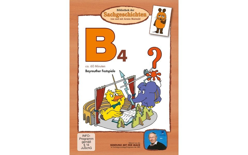 Music & Sounds DVD Bibliothek der Sachgeschichten - B4 (Bayreuther Festspiele) von Music & Sounds