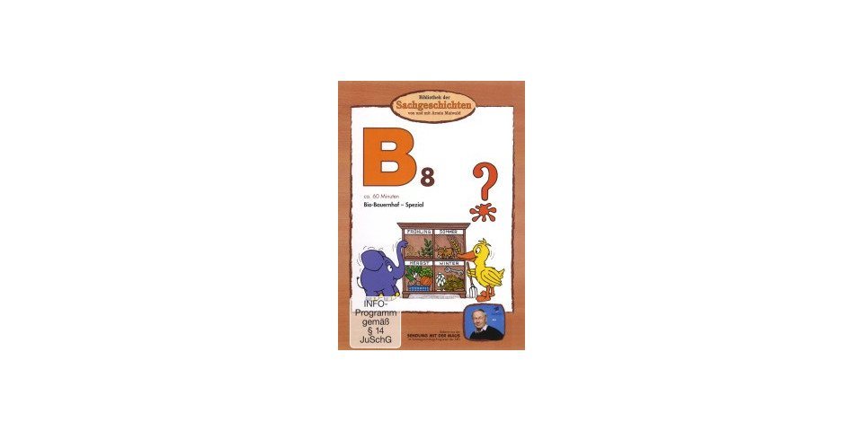 Music & Sounds DVD Bibliothek der Sachgeschichten - B8 (Bio Bauernhof) von Music & Sounds