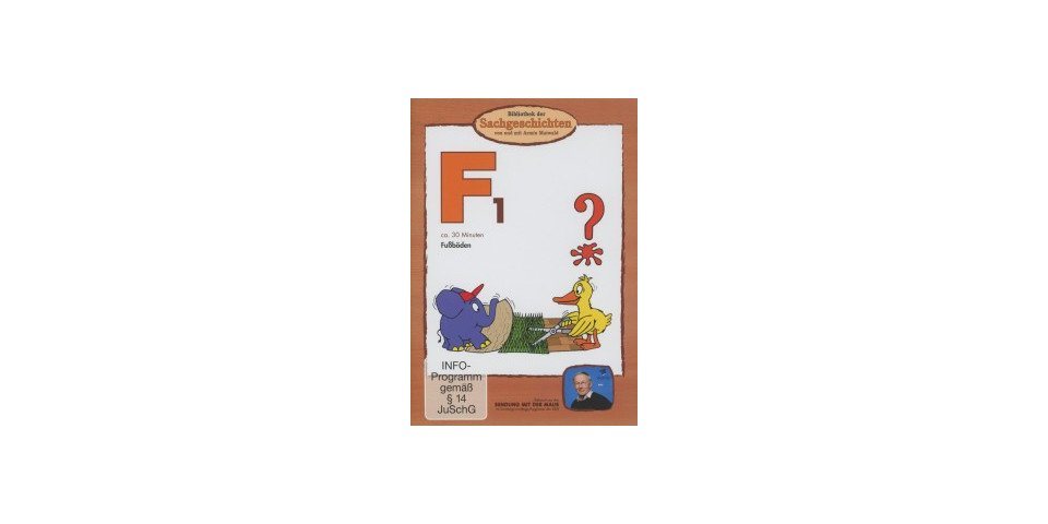 Music & Sounds DVD Bibliothek der Sachgeschichten - F1 (Fußböden) von Music & Sounds